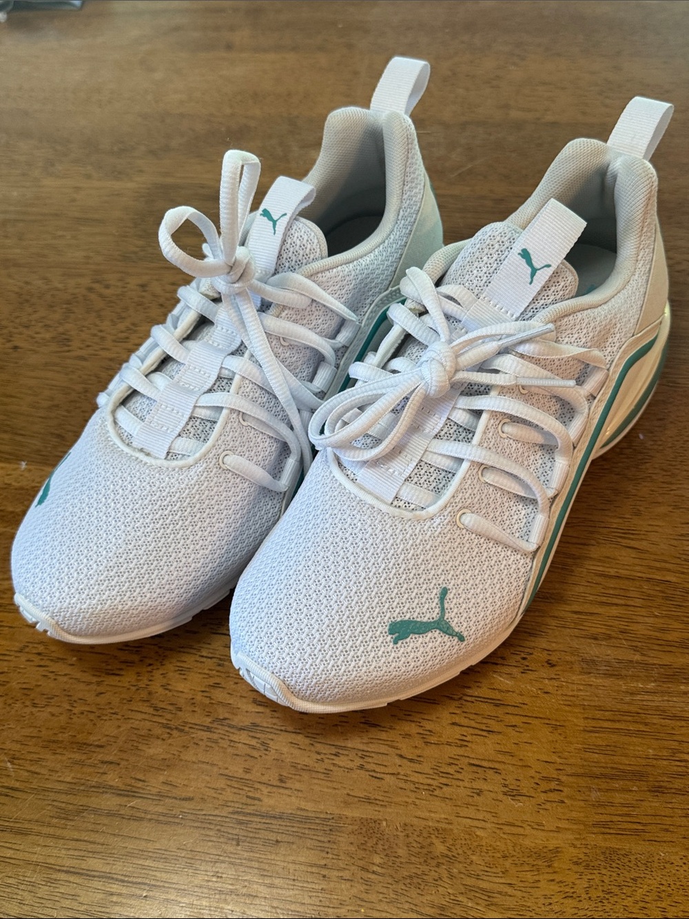 Puma Axelion Running Shoes - White Metallic Porcelain
